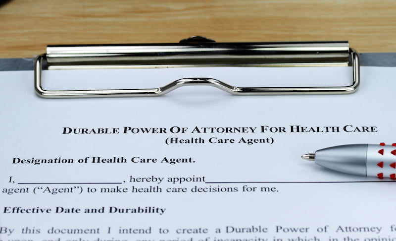 durable power of attorney health care